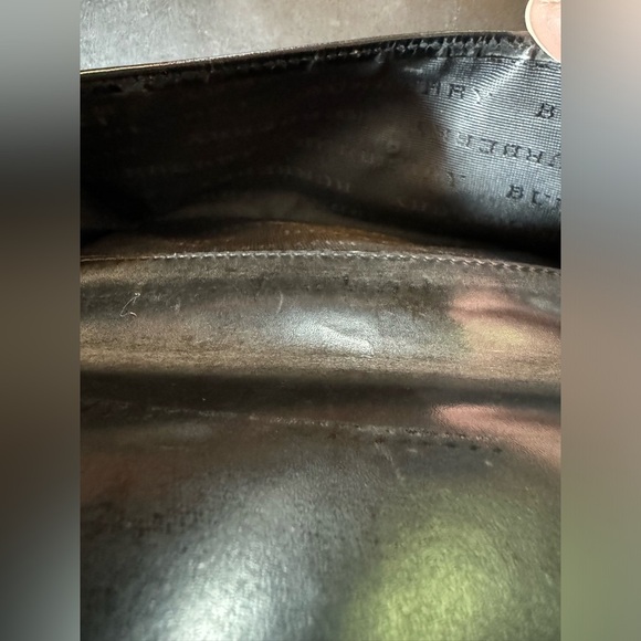 Burberry Nova Check Long Wallet Cloth & Leather Tab & Black - Picture 5 of 10